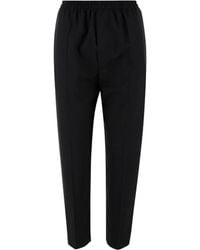 Bottega Veneta - Elastic Waist Casual Pants - Lyst