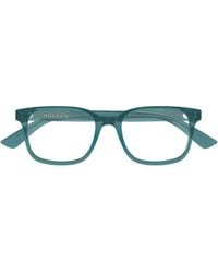 McQueen - Eyewear Square Frame Glasses - Lyst