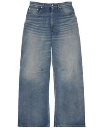 MM6 by Maison Martin Margiela - Frayed Jeans - Lyst