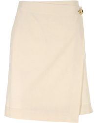 JOSEPH - A-Line Wrap Skirt - Lyst