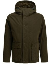 Herno - Long-Sleeved Hooded Down Jacket - Lyst