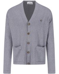 Vivienne Westwood - Orb Button-Up Cardigan - Lyst