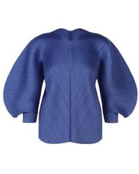Issey Miyake - Coast Pleated Top - Lyst