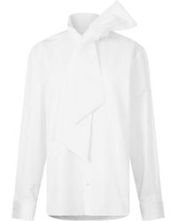 Saint Laurent - Long Sleeve Plain Shirt - Lyst