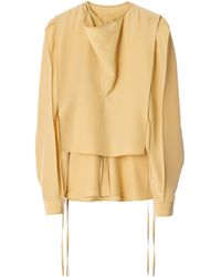 Lemaire - Layered Blouse - Lyst