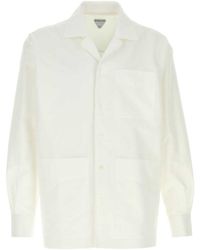 Bottega Veneta - Long Sleeved Pocket Detailed Shirt - Lyst