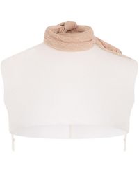 Philosophy Di Lorenzo Serafini - Lace High-Neck Top - Lyst