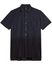 Y-3 - Short-Sleeved Long Shirt - Lyst