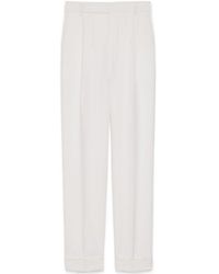 Saint Laurent - Wool Tailored Trousers - Lyst