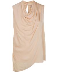 Twinset - Asymmetric Sleeveless Top - Lyst