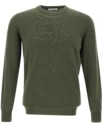 Kangra Cashmere - Kangra Crewneck Knitted Jumper - Lyst