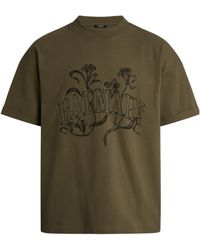 Balmain - Printed Bloom T-Shirt - Lyst