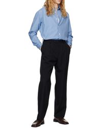 AURALEE - Belt Loop Track Pants - Lyst