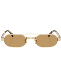 Miu Miu - Eyewear Envie Geometric Frame Sunglasses - Lyst