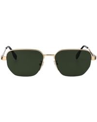 Fendi - Eyewear Geometric Frame Sunglasses - Lyst