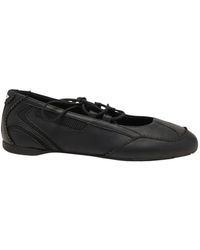 DIESEL - D-Mile Ballerina Lace Up W Flats - Lyst