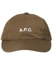 A.P.C. - Logo-Printed Baseball Cap - Lyst