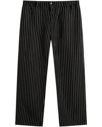 Willy Chavarria - Toluca Striped Wide-Leg Pants - Lyst