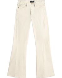 7 For All Mankind - Logo Denim Jeans - Lyst