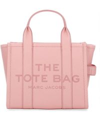Marc Jacobs - Leather The Mini Tote Bag - Lyst