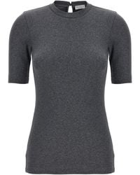 Brunello Cucinelli - Monile Ribbed T-Shirt - Lyst