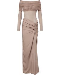Christopher Esber - Sonora Off-Shoulder Jersey Gown - Lyst