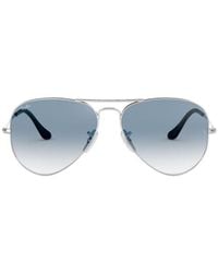 Ray-Ban - Logo Sunglasses - Lyst