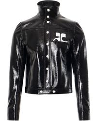 Courreges - Courrèges Reedition Ac Logo Patch Jacket - Lyst