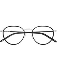 Montblanc - Eyewear Round Glasses And Frames - Lyst