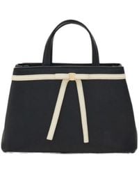 Ferragamo - Ferragamo Bow Detail Mini Top Handle Bag - Lyst