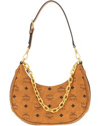 MCM - Monogram Printed Zipped Tote Bag - Lyst