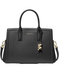 MICHAEL Michael Kors - Laila Medium Satchel Bag - Lyst