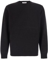 Kangra Cashmere - Long-Sleeve Crew-Neck Sweater - Lyst