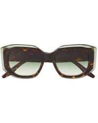 Barton Perreira - Crescendo Square-Frame Tortoiseshell Acetate Sunglasses - Lyst