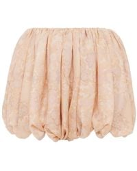 Chloé - Chloé Floral Bubble Shorts - Lyst