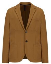 Harris Wharf London - 2B. Blazer Diagonal Crafted With Loro Piana Fabric - Lyst