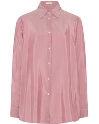 The Row - Tansy Shirt In Silk - Lyst