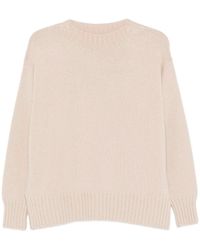 Drumohr - Round-Neck Wool Sweater - Lyst
