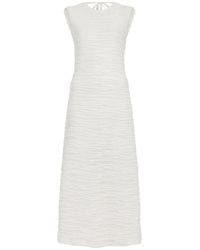 Proenza Schouler - Laura Textured Sleeveless Midi Dress - Lyst