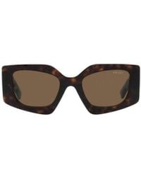 Prada - Eyewear Rectangular Frame Sunglasses - Lyst