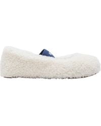 Moon Boot - Logo-Printed Strapped Ballerinas - Lyst