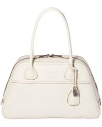 Miu Miu - Vivant Leather Bag - Lyst