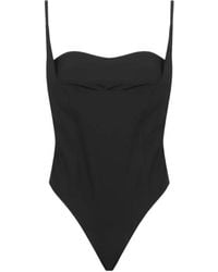 Dondup - Sweetheart-Neck Panelled Bodysuit - Lyst