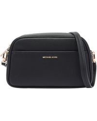 Michael Kors - Logo-Detail Zip-Closure Cross Body Bag - Lyst