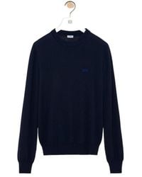 Loewe - Lightweight Logo Knitted Sweater - Lyst