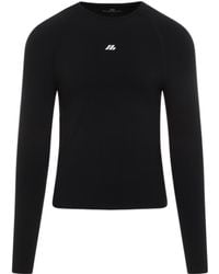 Balenciaga - Logo Detailed Long-Sleeve T-Shirt - Lyst