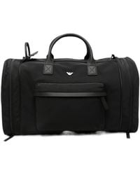 Emporio Armani - Logo-Plaque Holdall - Lyst