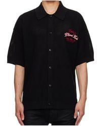 Amiri - Hollywood Auto Mesh Knitted Shirt - Lyst