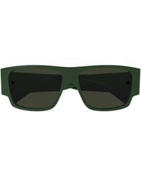 Bottega Veneta - Eyewear	Rectangle Frame Sunglasses - Lyst