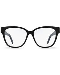 Saint Laurent - Eyewear Square Frame Glasses - Lyst